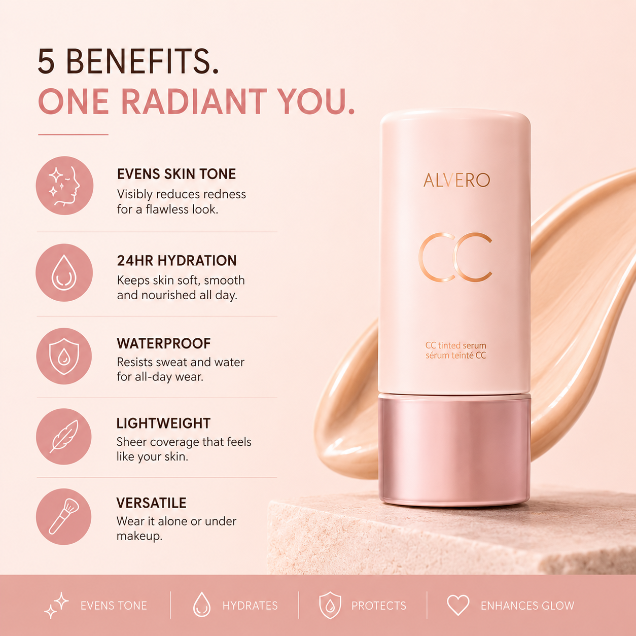 ALVERO™ Color Correcting Tinted Serum